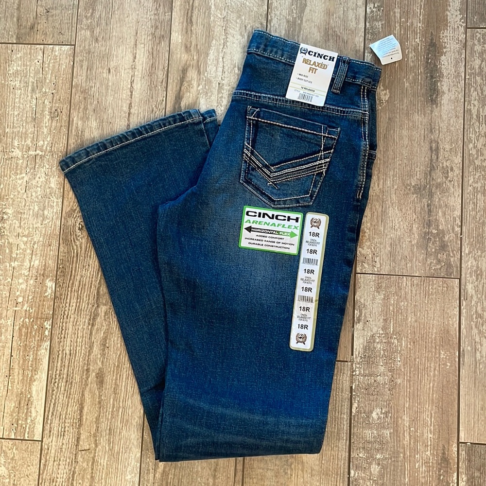 Boys Cinch Relaxed Fit Jeans NWT
